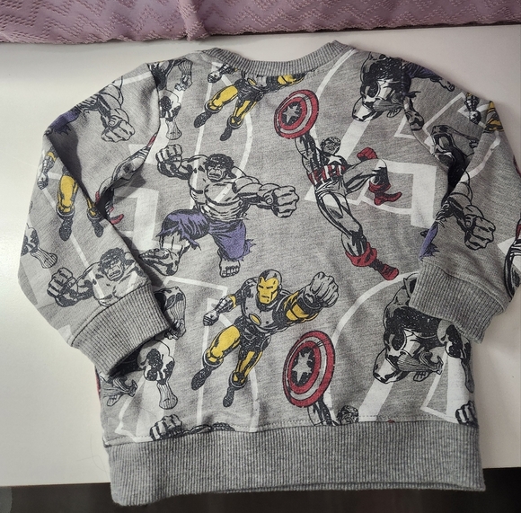 Marvel Avengers Gray Sweatshirt - Picture 3 of 4